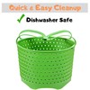 Silicone Steamer Basket | Foldable, Space-Saving | Fits 6,8 Qt