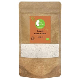 Organic Cassava Flour - Certified Organic- by Busy Beans Organic (500g)