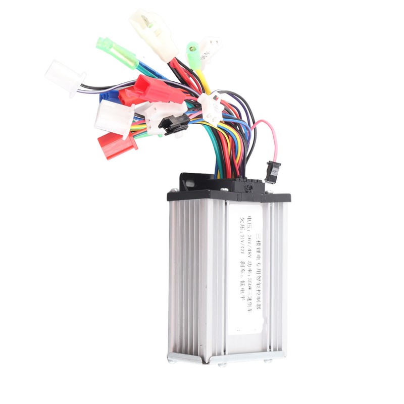 36V 48V 350W Electric Bike Brushless Motor Controller 3 Speed