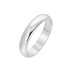 MILAKOO Silver Arc Polished Surface Bangle Cuff for Women Minimalist