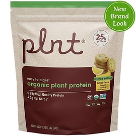 Organic Plant Protein Powder a" Limited Edition Lemon Cookie (2.51 Lbs. / 30 Servings)