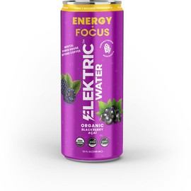 ElektricWater - Healthiest Energy Drink! Organic, 0 Calories - Flavour: Acai Berry