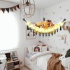 CERETIA Stuffed Animal Hammock with LED Light, 2 Pack Toy