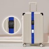 SANTREST Travel Luggage Strap Adjustable Suitcase Packing Belt with TSA