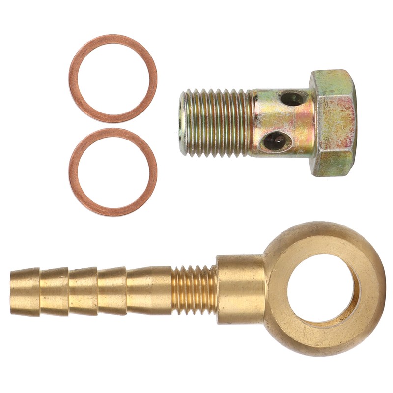 Turbocharger Water Coolant Banjo Fitting Bolt Set M14x1.5 to 3/8in