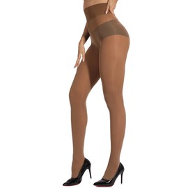 ARMOROSE Indestructible Tights for Women, Rip Resistant Durability T-Crotch Pantyhose Semi Sheer High Waist Stockings