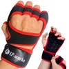 LP-works Training Gloves, Strength Training, Weightlifting, Wrist Protection, Hexagon Pattern,