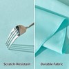 Glomii 2 Pack Truquoise Rectangle Table Cloths - Wrinkle Free