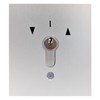 geba US 1-2T/1 Flush-Mounted Recessed Key Switch Key Button DIN