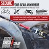 SHOCKSTRAP Ratchet Strap, 7’ x 1.5" Shock Absorbing Heavy Duty