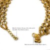 Duel On Jewel Indian Bridal Anklet Payal Set for Women,
