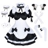 Anime French Maid Lolita Fancy Queen Princess Dress Cosplay Costume