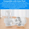 2 Pack Pool Drain Connector Replacement, 10184 Garden Hose Drain