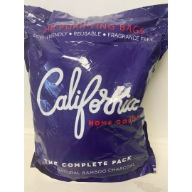 California Home Goods THE COMPLETE 8 PACK  BAMBOO CHARCOAL AIR PURIFYING BAGS AIR/CAR DEODORIZER
