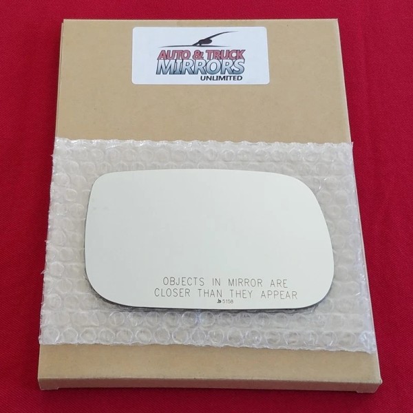 Quality Aftermarket Replacement Mirror Glass + Adhesive For 04-04 Acura