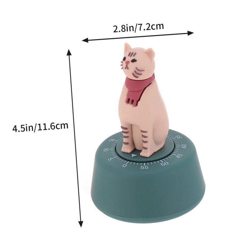 GRIRIW Versatile Timer Clockwork Timer Kitchen Reminder Countdown Clock for