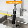 FURemover Sweep Pet Hair Rubber Broom with Squeegee and Attachable