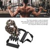 Chest Expander Adjustable Latex Nylon 3 Tube Chest Expansion Muscle