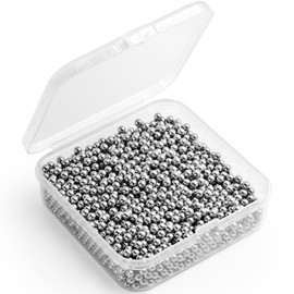 1500 Pcs Decanter Cleaning Balls, Stainless Steel Ball, Cleaning Beads for Decanter, Quick Cleaning Without Leaving Scratches, Cleaning Ball for Decanter, Bottles, Vases