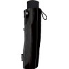 Nakatani Natural Basic Gentleman's Folding Umbrella, Classy Stripe, Black [424-034],