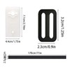24 Pcs Pool Solar Cover Reel Attachment Straps Kit Blanket