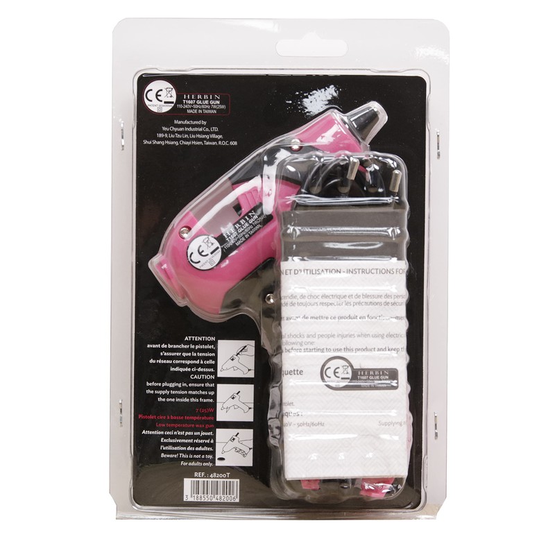 J. Herbin 48200T Small Wax Gun, Soft Wax (Purple)