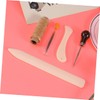 TEHAUX 10pcs Bookbinding Tools Set Handmade Sewing Supplies with Bone