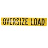 Aluminum Hinged Oversize Load Sign - 72 inch x 12