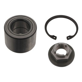 febi bilstein 19183 Wheel Bearing Kit with ABS Pulse Ring, Axle Nut and Retaining Ring, 1 Piece