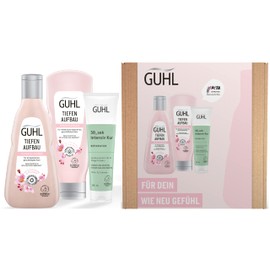 Guhl Repair Value Kit - Contents: Shampoo, Conditioner & Treatment - 550 ml - Hair Type: Damaged, Stressed