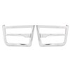 2Pcs Motorcycle Front Speaker Grille Accent Cover Trim Replacement for