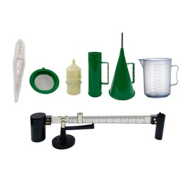 INTSUPERMAI Mud Test Kit Mud Test Set Mud Tester Mud Testing Kit Mud Hydrometer Mud Viscometer Sand Flow Meter for Testing Mud