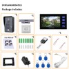 Touch Key 7 Lcd RFID Password Video Door Phone Intercom