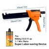 Hydraulic Double Caulking Gun for 400 mL/13.5 fl oz (1:1