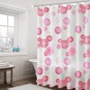 BERYART Bathroom Shower Curtain, Water Resistant Fabric with Hooks, Machine
