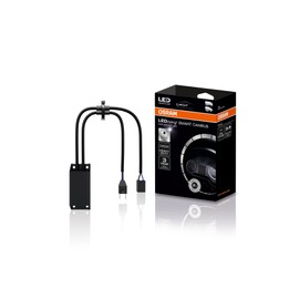 OSRAM LEDriving Smart Canbus LEDSCT10-2HB, bypasses the lamp failure detection system for LED retrofit lamps; accessory for 24 V H7 LED lamps, black