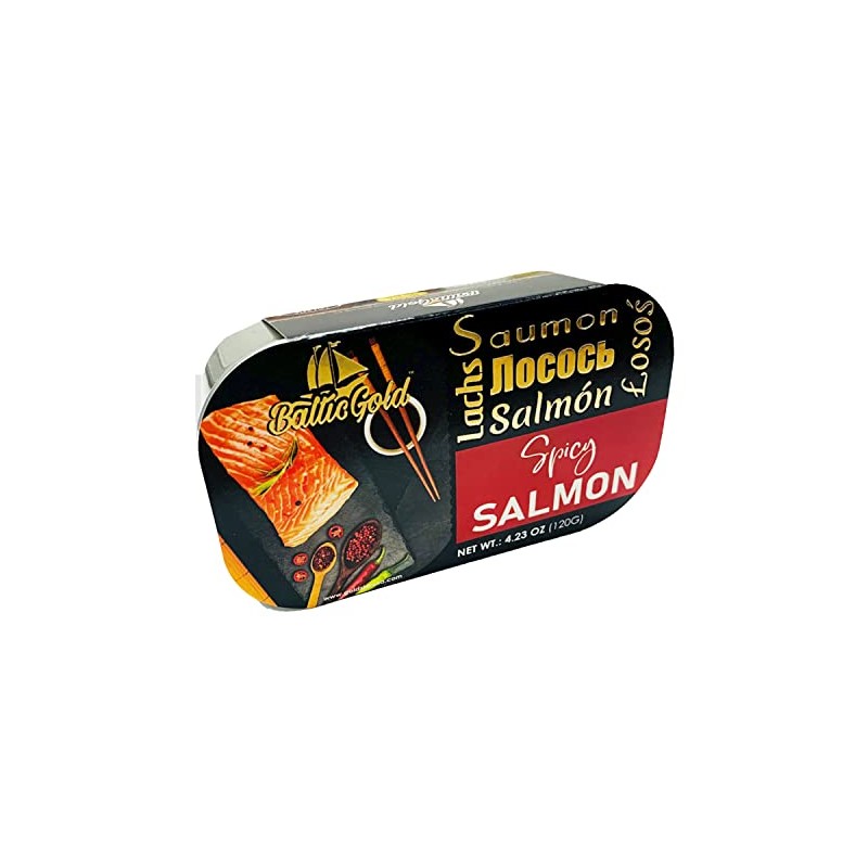 Baltic Gold Atlantic Salmon Fillets - 4.23 oz (120g) -
