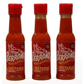 La Perrona Hot Sauce Chiltepin Red 5 oz - Case - 3 Units