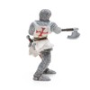 Papo MEDIEVAL-FANTASY Figurine, 39383 Templar Knight, Multicolour