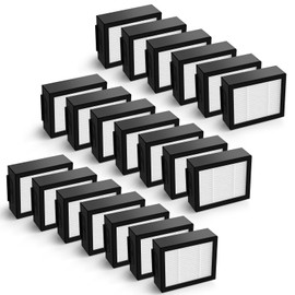 Filter Replacement for iRobot Roomba e, i and j Series i7 i7+/plus i3 i3+ E5 E6 E7 i4 i6 i6+ i8 i8+ Robot Vacuum Cleaners parts, 20 Pack High Efficiency 4639161 Filters