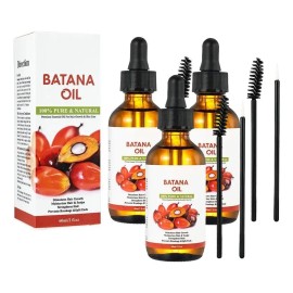 3×60ml Aceite Batana Para El Crecimiento Del Cabello