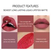 Juego de Lápiz Labial Líquido Mate, Kit de Maquillaje de