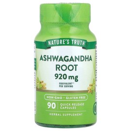 Nature's Truth Nature's Struth Ashwagandha Root 90 Capsules 460mg Omega-3 Supplement Per Capsule, Nature's Truth Nature's Struth Ashwagandha Root, 1 / Nature's Truth 네이처스트루스 아슈와간다 뿌리 90 캡슐 캡슐당 460mg 오메가3 보충제, Nature's Truth 네이처스트루스 아슈와간다 뿌, 1
