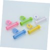 Baluue 5pcs Toothpaste Rolling Squeezer Easy Toothpaste Dispenser Toothpaste Holder