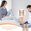 IKOPFLN 1 Paar Knöchelbandage Gel Heel Socken Knöchelschutz Fußgelenkbandage Ferse