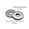 M7 x 22m Penny Washers Nylon or A2 Stainless Steel