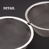 RoserRose Set of 3 Tea Filters, Stainless Steel, 4.5 cm