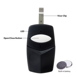 3-Pack 318 mhz Gate Opener Remote Control Fits for GTO Mighty Mule Gate Opener Remote Control Transmitter RB741 FM135 PRO