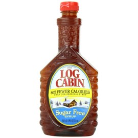 Log Cabin Sugar Free Syrup 24 oz Bottles (2 Pack)