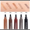 QUEMISS Eyebrow Pen Microblading 4 Fork Tip Eyebrow Pencil Creates